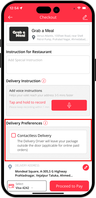 use choose payment method