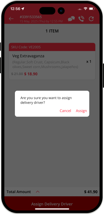 assign driver