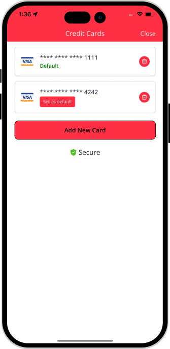 driver fill card details