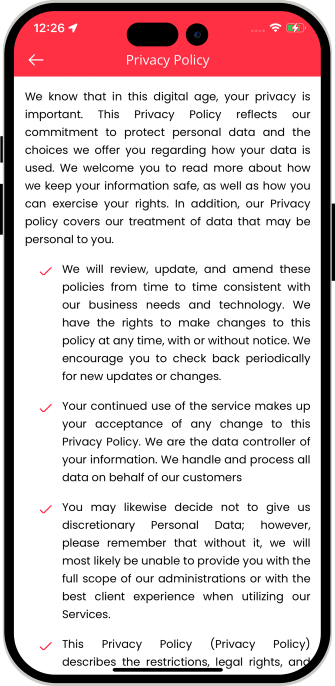 privacy policy