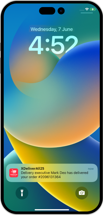 send push notification