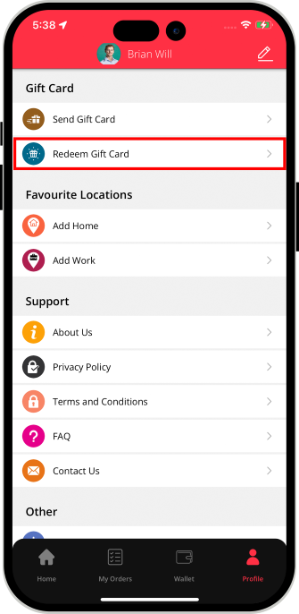 choose service categories
