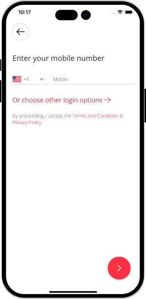 Enter Mobile Number