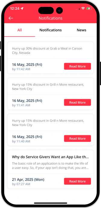 user, Restaurant / Store, Driver Edit Profile