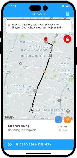 route navigate