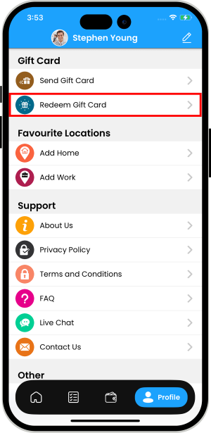 choose service categories