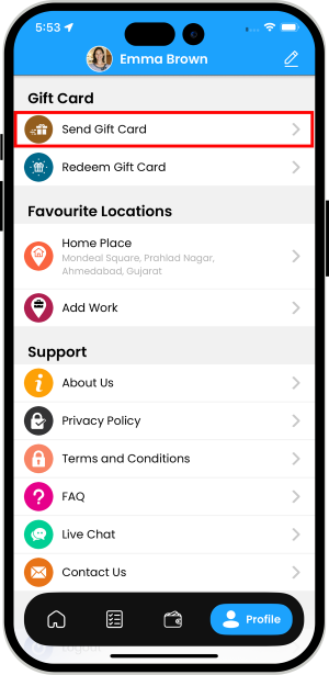 choose service categories