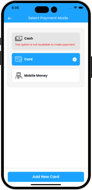 choose service categories