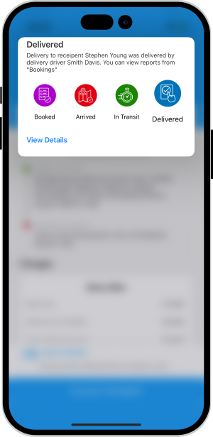 Voice Instruction for Delivery Driver