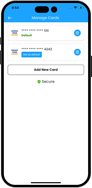 choose service categories