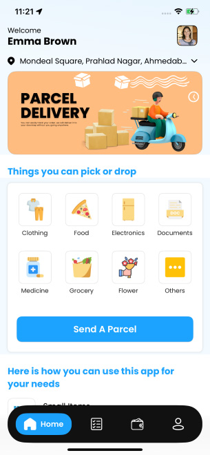 user app