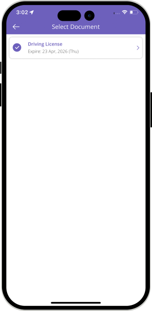 Service providers upload ID documents from panel