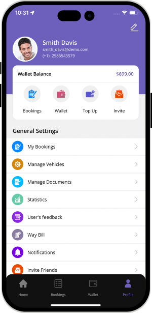 provider app menu provider app menu