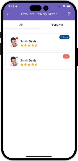 favourite delivery driver