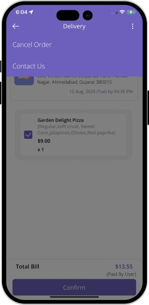 Order Cancellation Order Cancellation