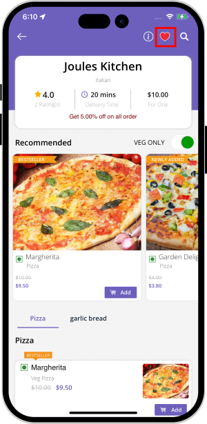 order from food junction