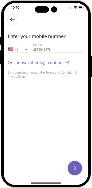 Select booking location