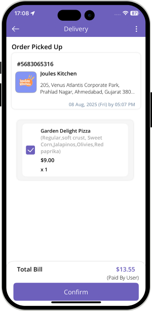 delivery driver pickup order delivery driver pickup order