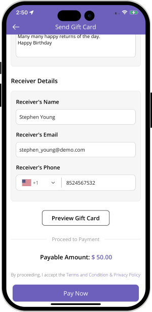 choose service categories