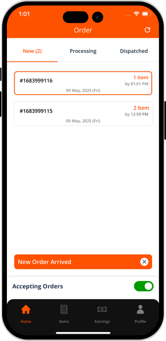 restaurant sliding onine availability