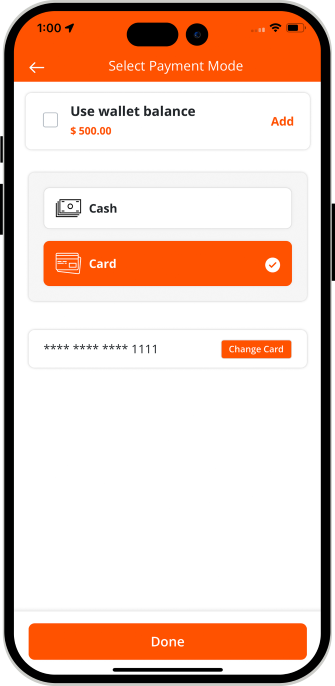 use choose payment method