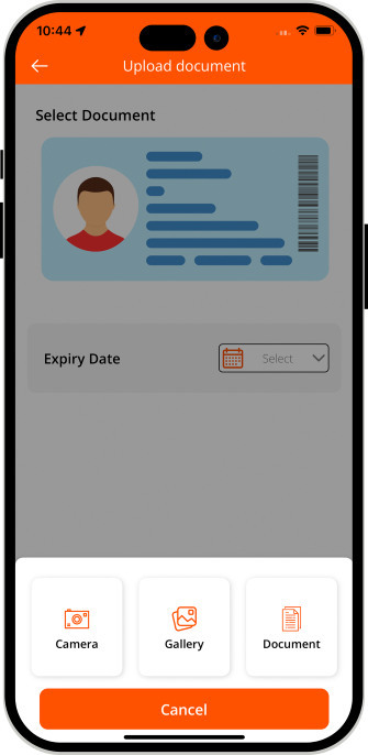 driver upload documents