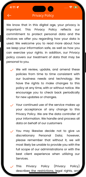 privacy policy