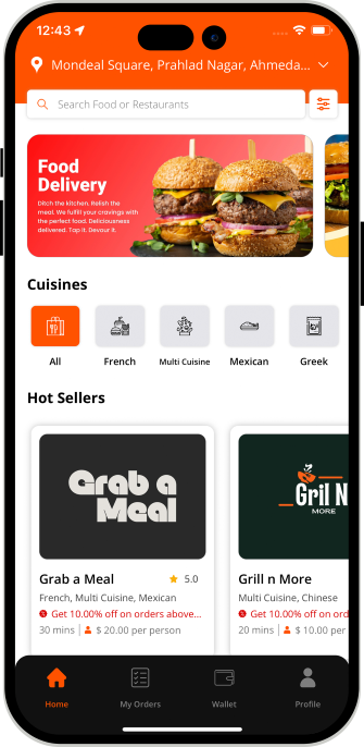 user order dashboard