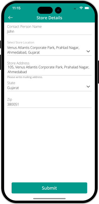 Store order details