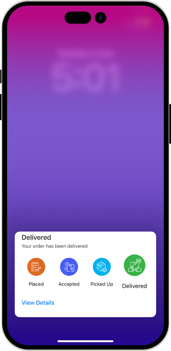 Voice Instruction for Delivery Driver