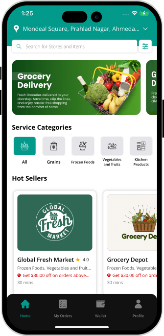 user order dashboard