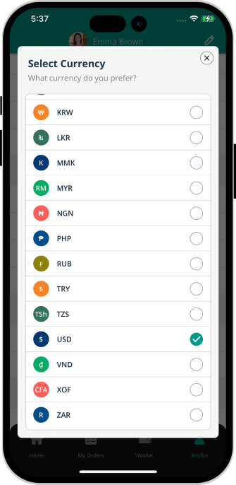 Voice Instruction for Delivery Driver