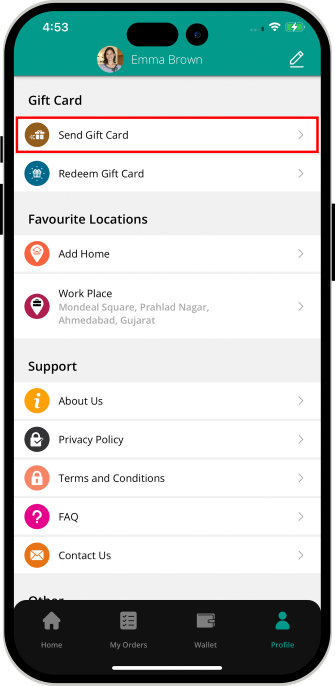 choose service categories