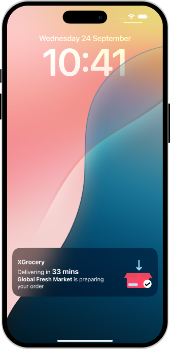send push notification