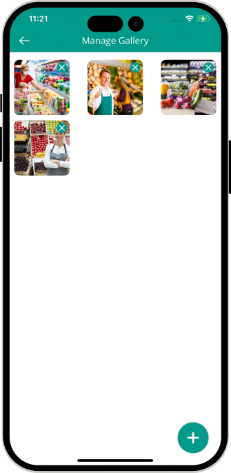 Manage gallery
