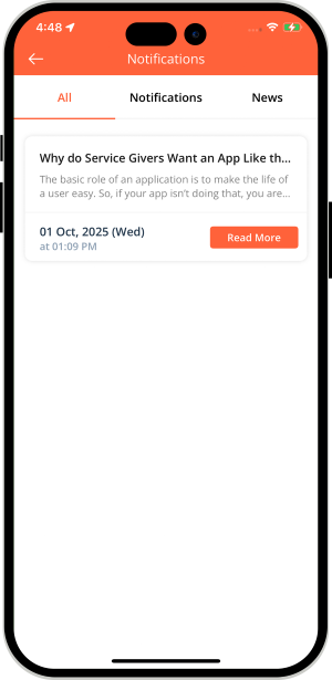 choose service categories