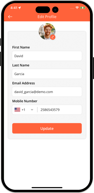 Maid can update their profile