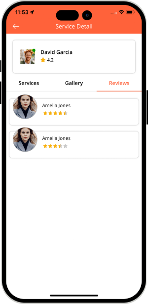 choose service categories