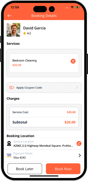 choose service categories