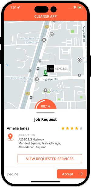 provider manage work location