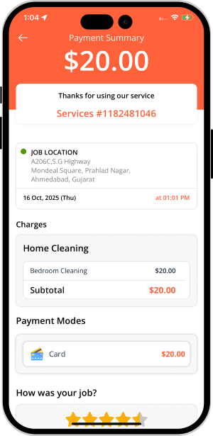 Select booking location
