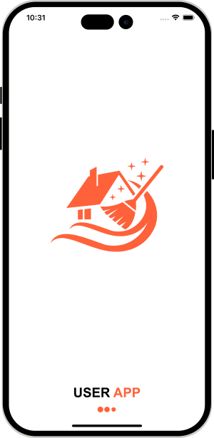 On Demand House Cleaning App Graphical Flow