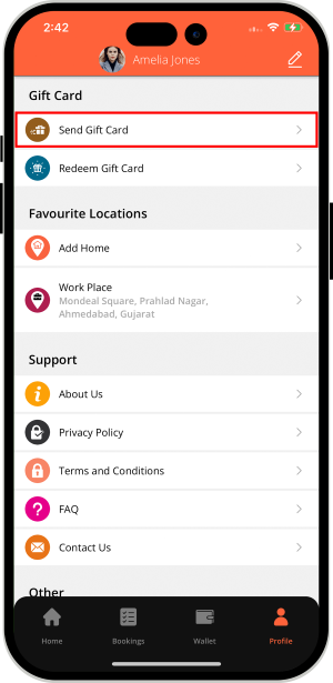 choose service categories