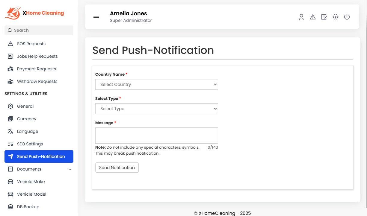 Send Push-Notification