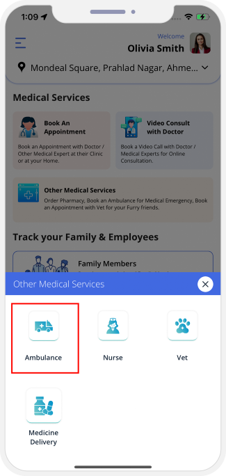 choose service categories