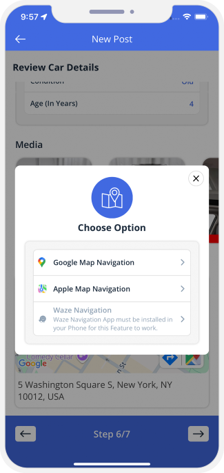 choose service categories