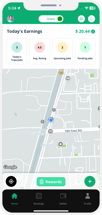 driver availability