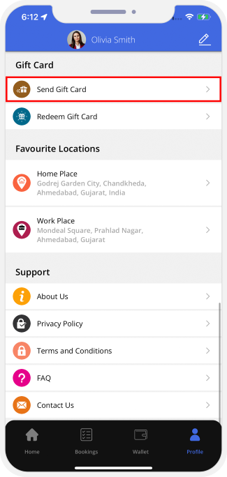 choose service categories