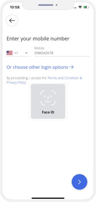 Select booking location