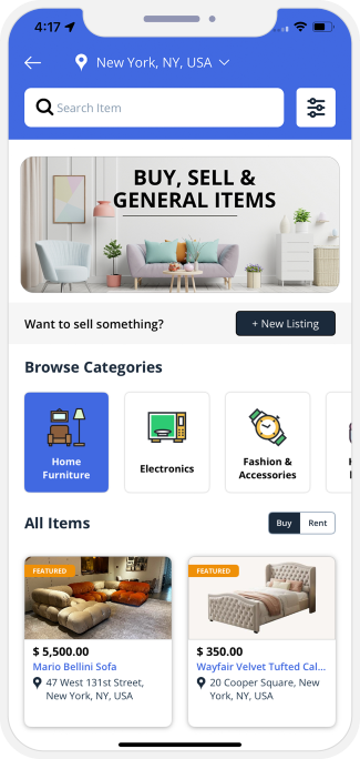 Buy, Sell & Rent General Items